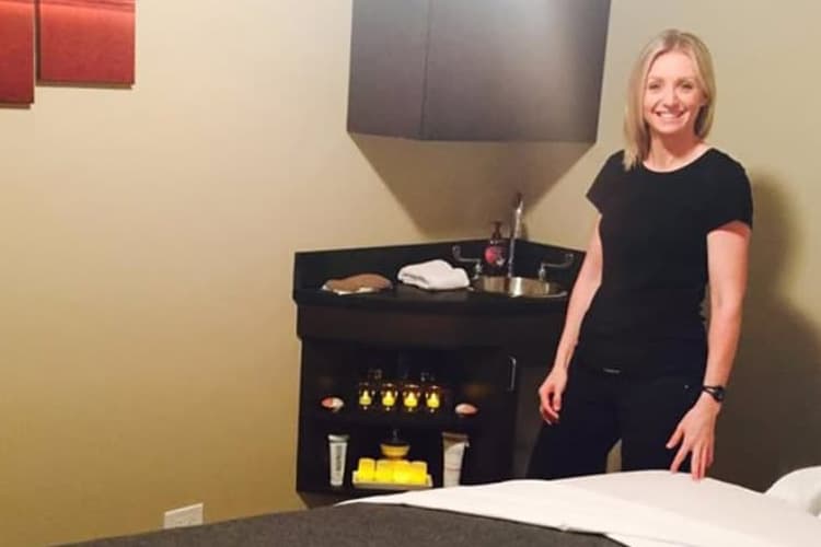 Therapeutic massage session at Therapeutic Massage Chicago studio
