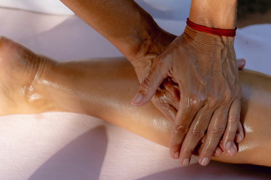 Sports massage for athletes